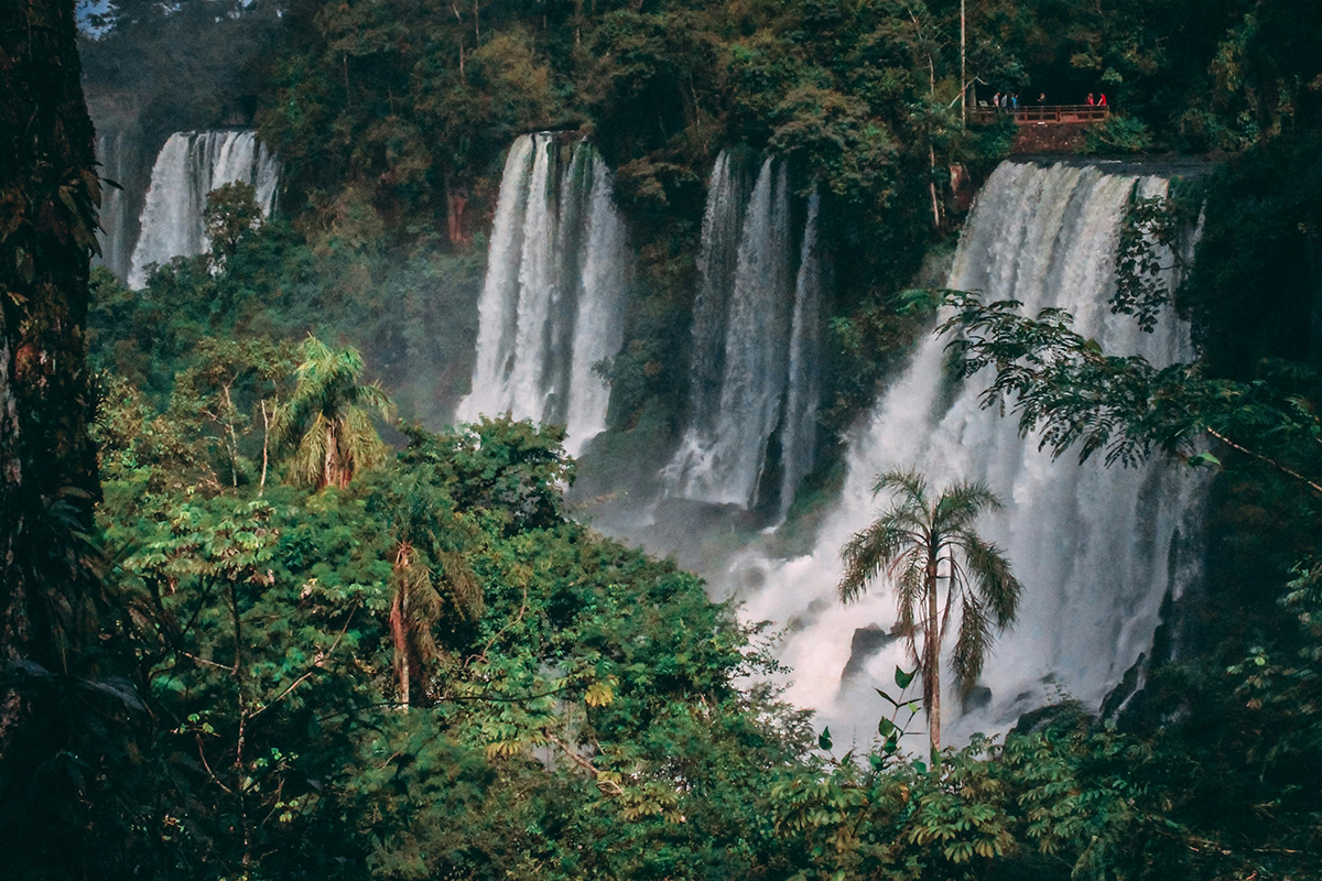 Les chutes d'Iguazu, l'une des merveilles du monde